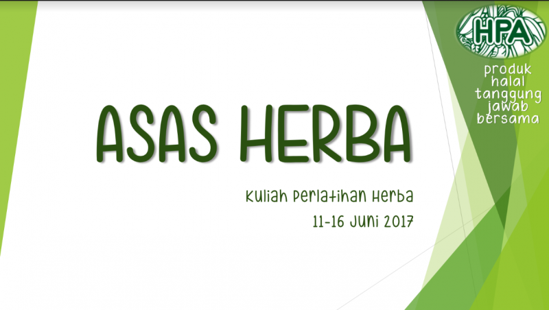 Asas Herba HPA