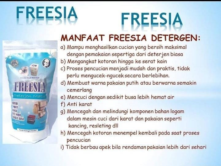 Freesia Detergent