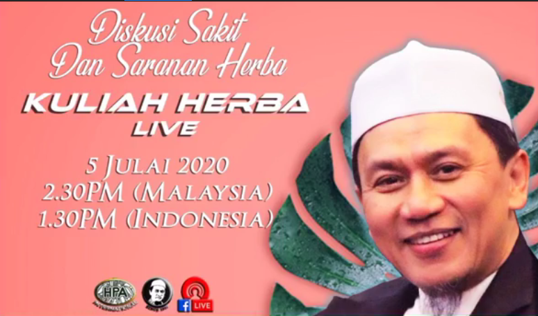 Kuliah Herba Tuan Haji 05 Juli 2020 - Diskusi Sakit dan Saranan Herba 5