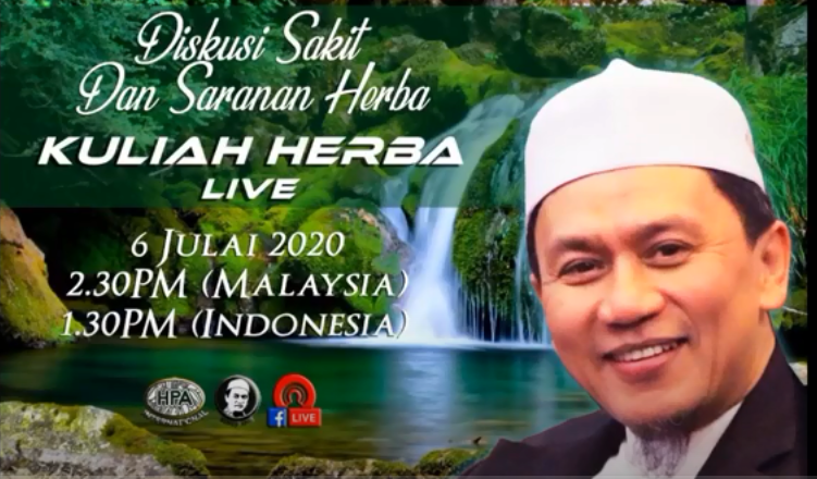 Kuliah Herba Tuan Haji 06 Juli 2020 - Diskusi Sakit dan Saranan Herba 6