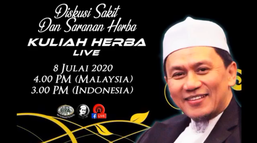 Kuliah Herba Tuan Haji 08 Juli 2020 - Diskusi Sakit dan Saranan Herba 8