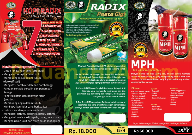 Brosur RADIXKU - RPG dan MPH kecil