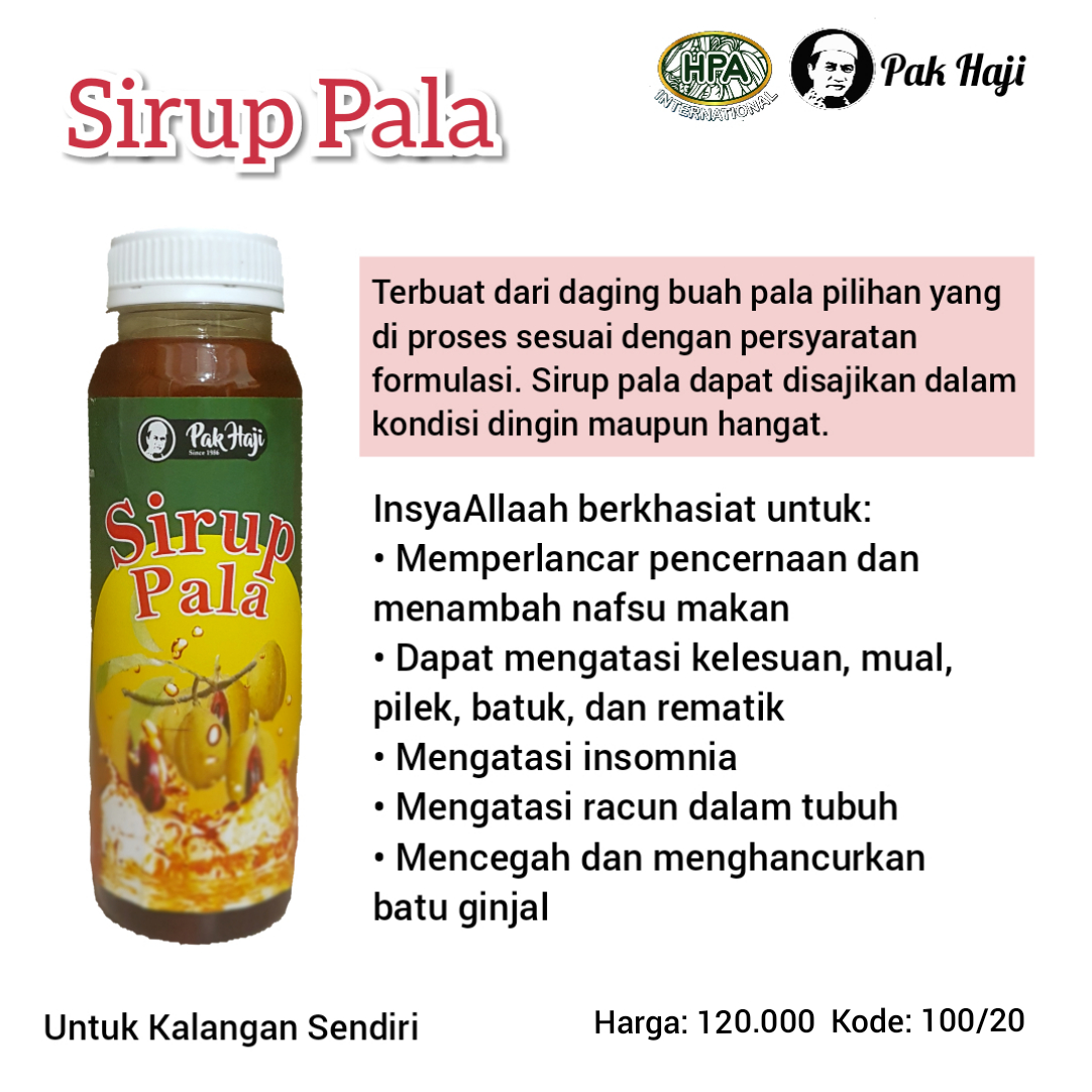 Sirup Pala HPA