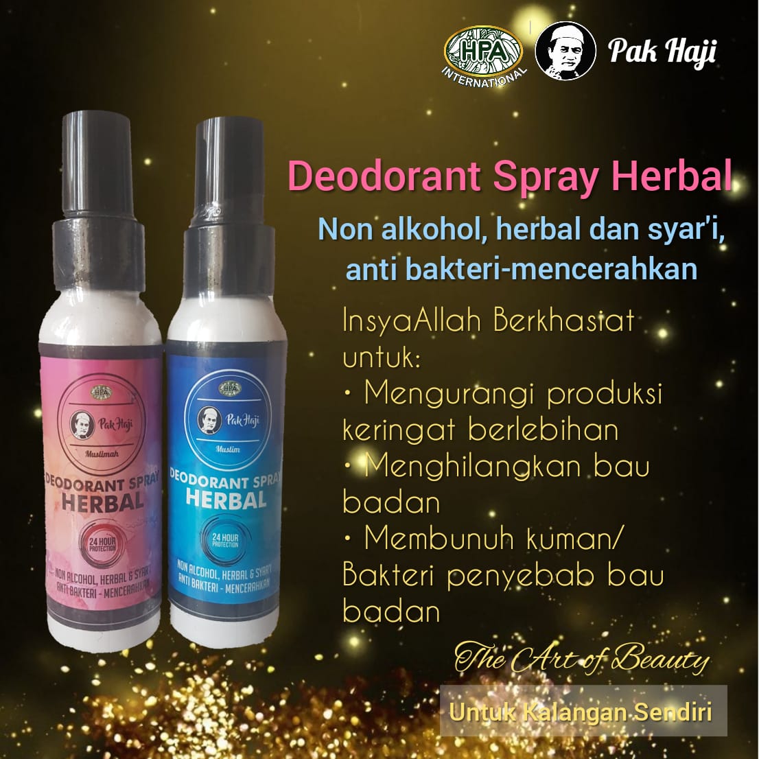 Deodorant Spray Herbal HPA