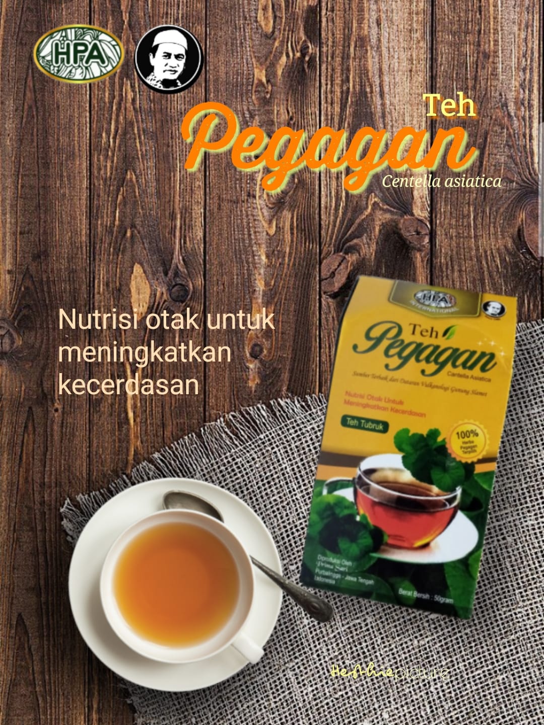 Teh Pegagan Tubruk