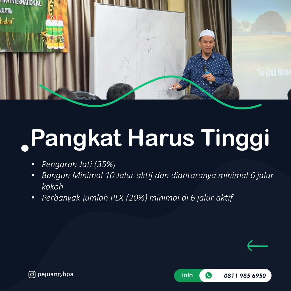 01. Pangkat Harus Tinggi