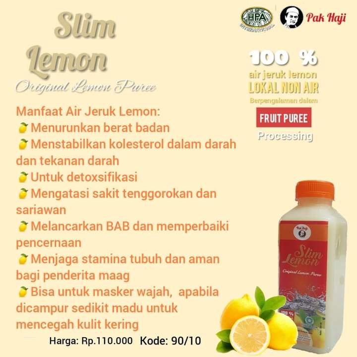 Slim Lemon Pak Haji