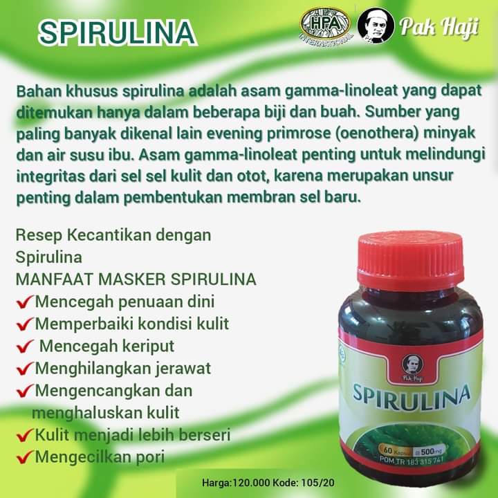 Spirulina Pak Haji