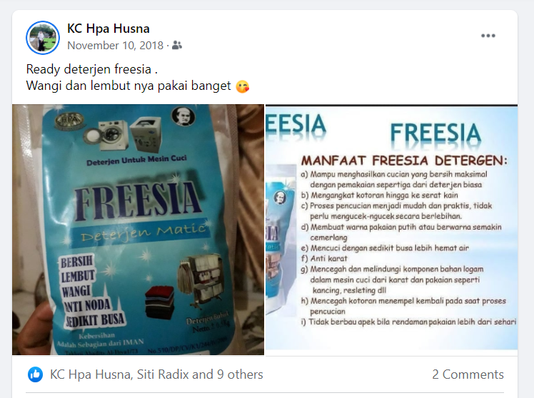 Testimoni Freesia 4