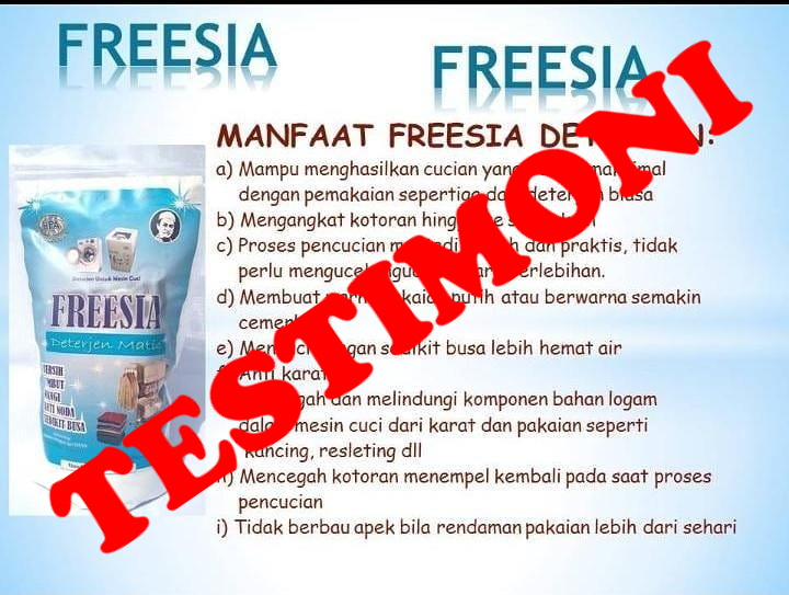 Testimoni Freesia