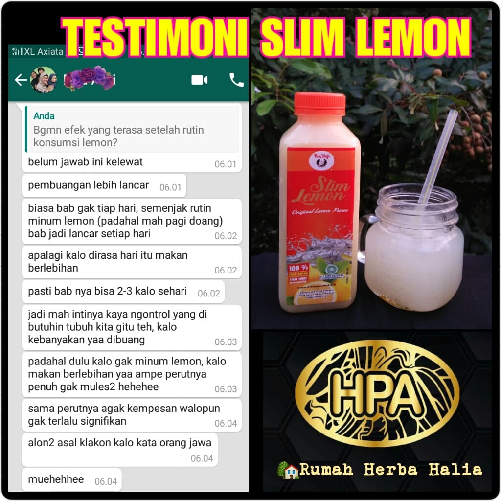 Testimoni Slim Lemon 1