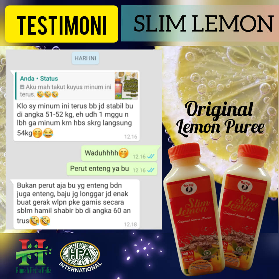 Testimoni Slim Lemon 4