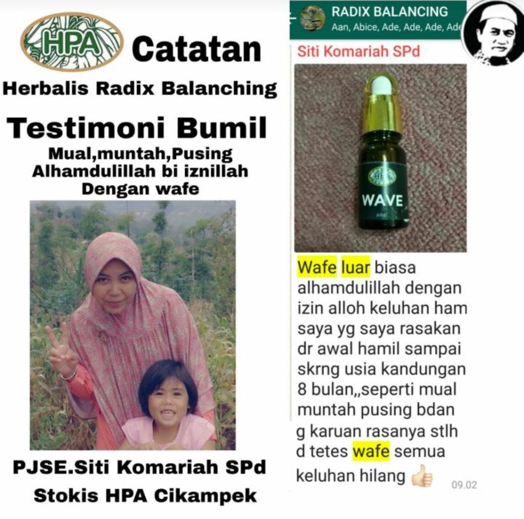 Testimoni WAVE untuk ibu hamil