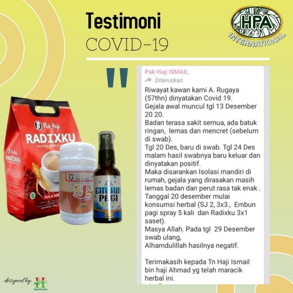 Testimoni Covid 19