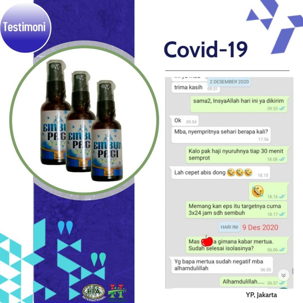 Testimoni Covid 19