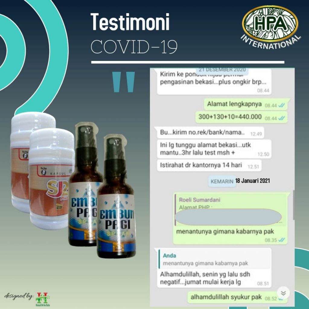 Testimoni Covid 19