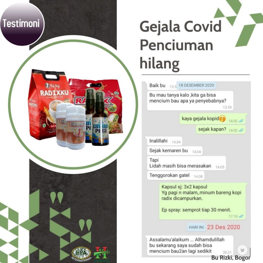 Testimoni Gejala Covid