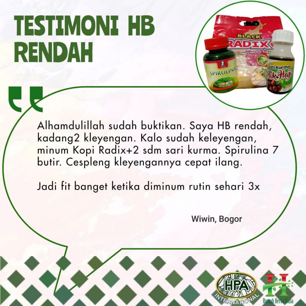 Testimoni HB Rendah