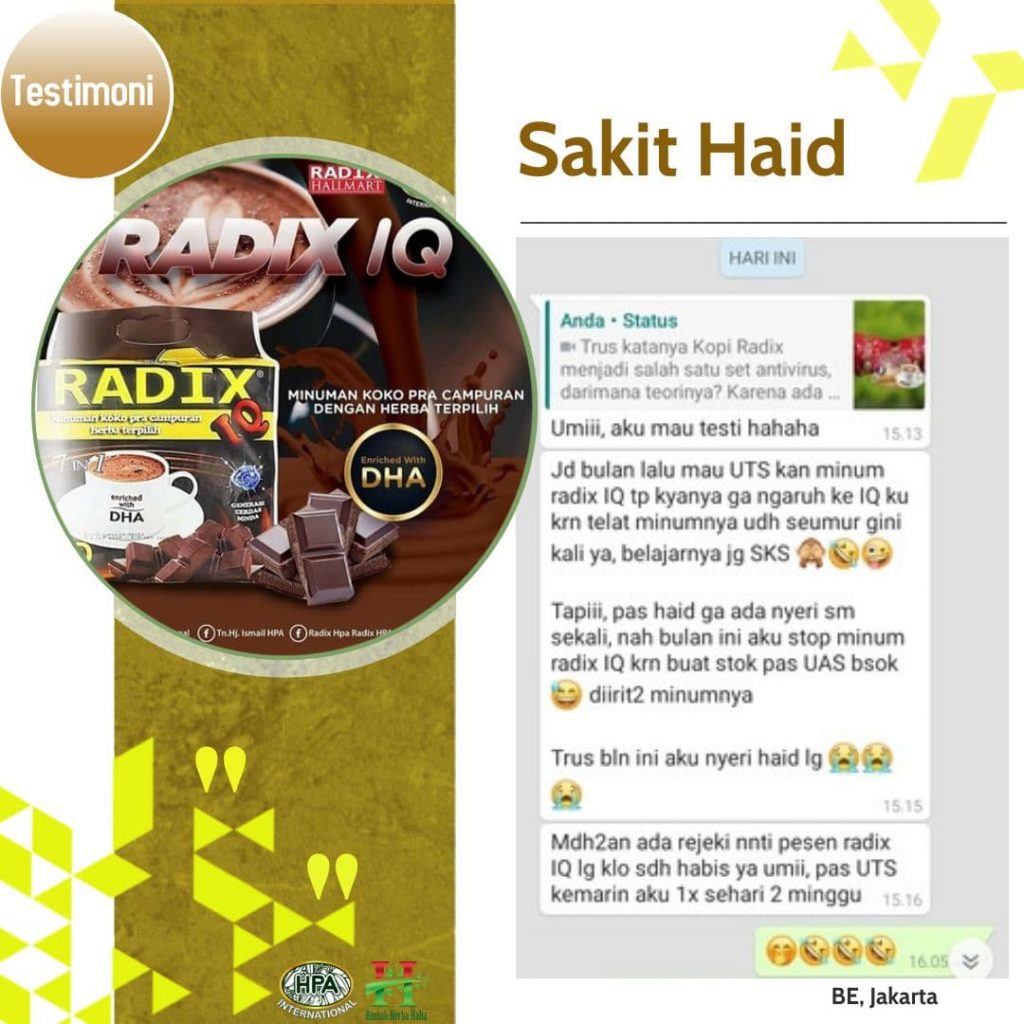 Testimoni Sakit Haid