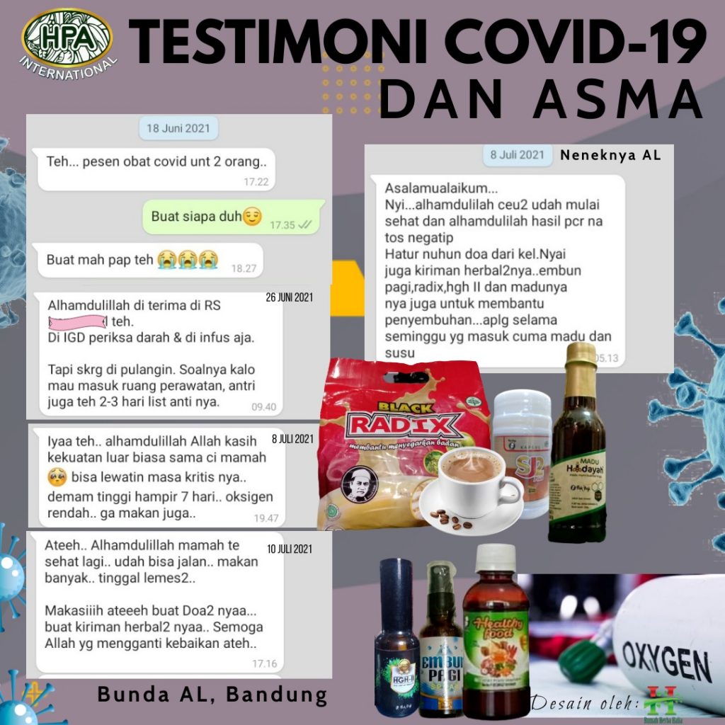 Testimoni COVID-19 dan Asma