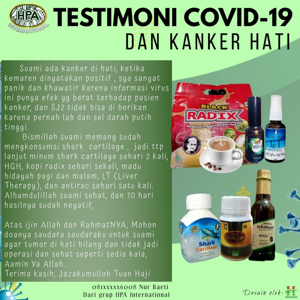 Testimoni COVID-19 dan Kanker Hati