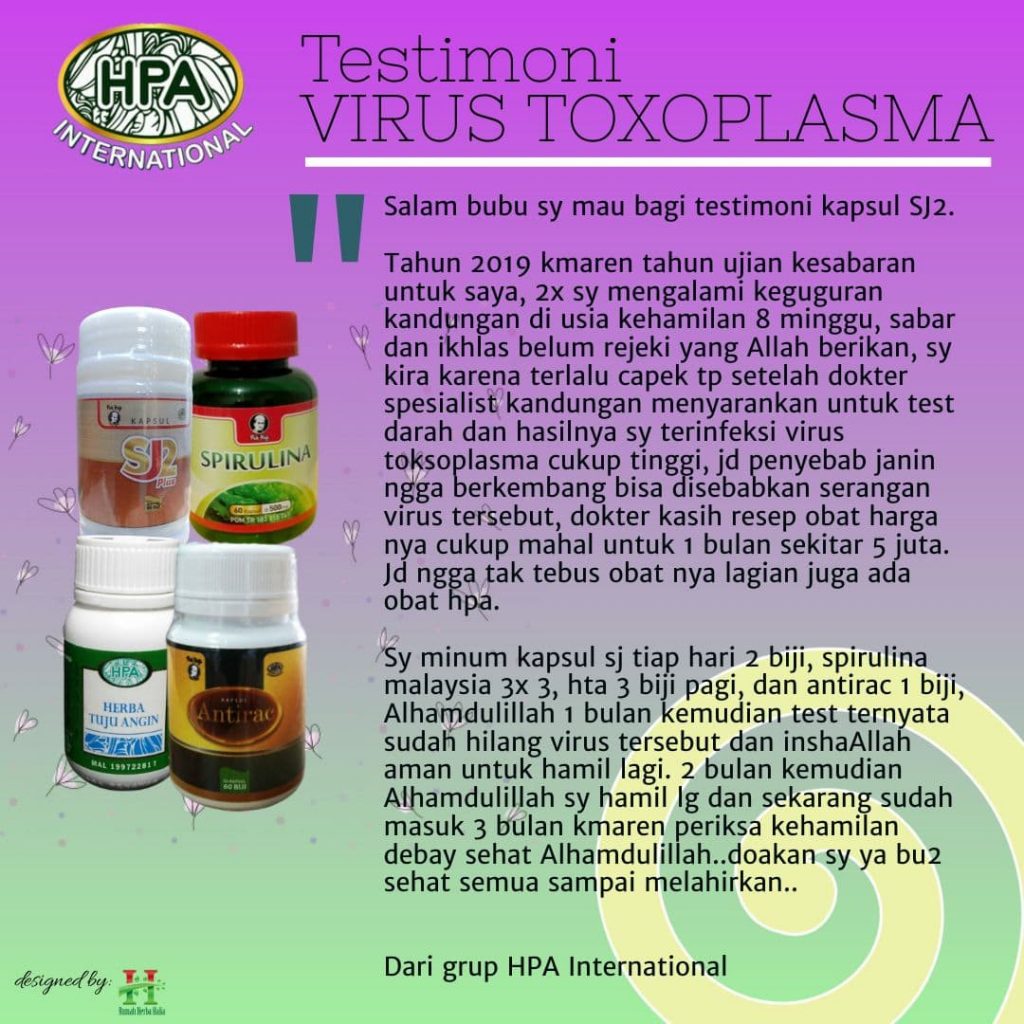 Testimoni Virus Toxoplasma / Tokso