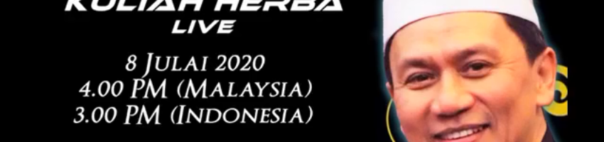 Kuliah Herba Tuan Haji 08 Juli 2020 - Diskusi Sakit dan Saranan Herba 8