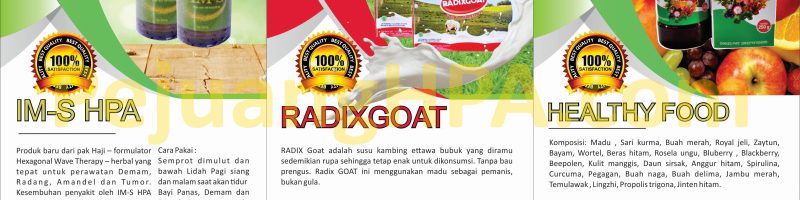 Brosur IMS - RADIX Goat - Healthy Food kecil