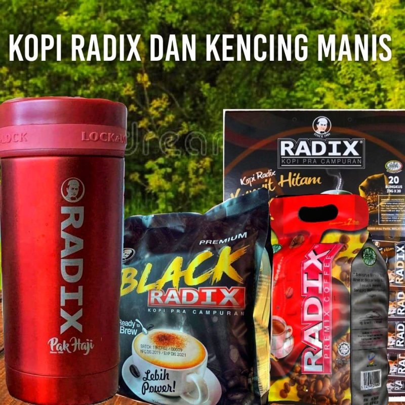 Kopi RADIX dan Kencing Manis