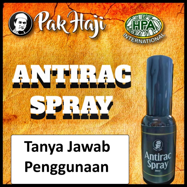 Tanya Jawab tentang ANTIRAC Spray