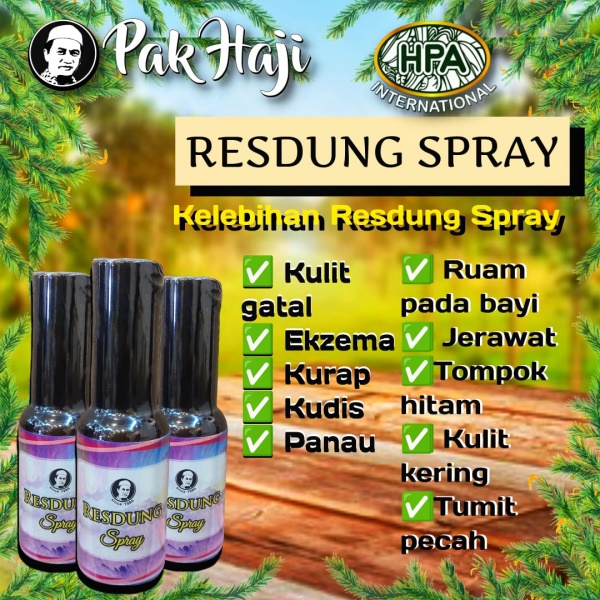 Khasiat Resdung Spray